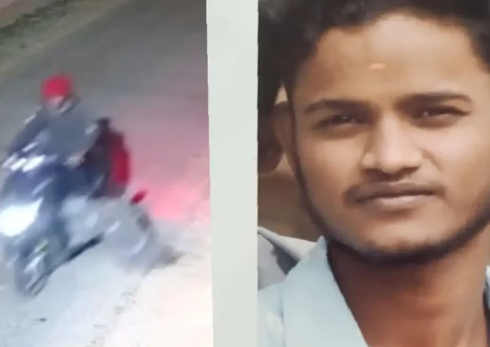 Karnataka Man Kills Delivery Agent over iPhone accused seen carrying dead body in CCTV