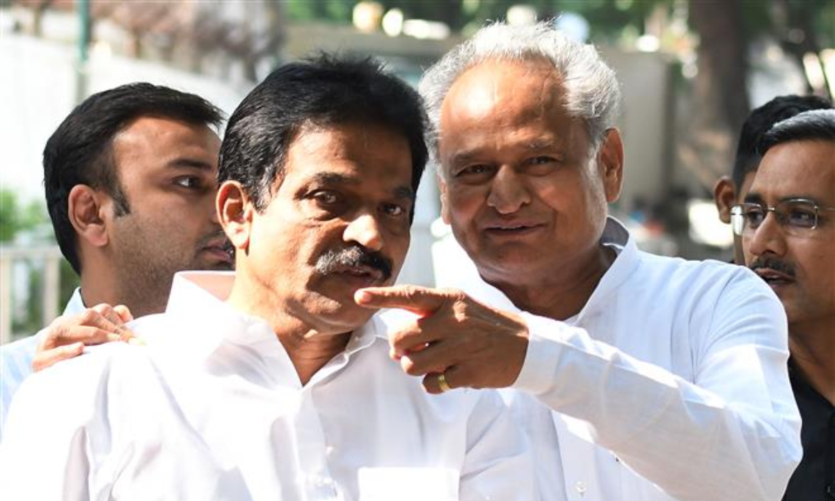 KC Venugopal, Ashok Gehlot