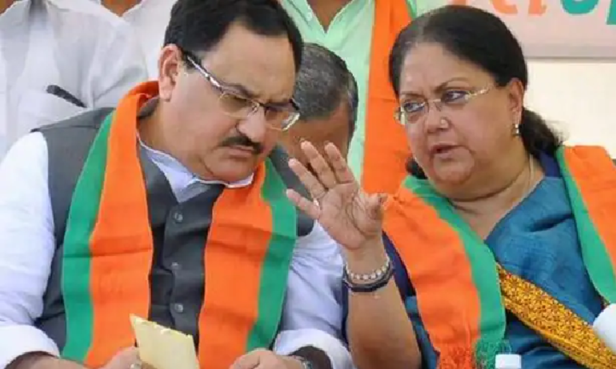 JP Nadda Vasundhara Raje | Sach Bedhadak