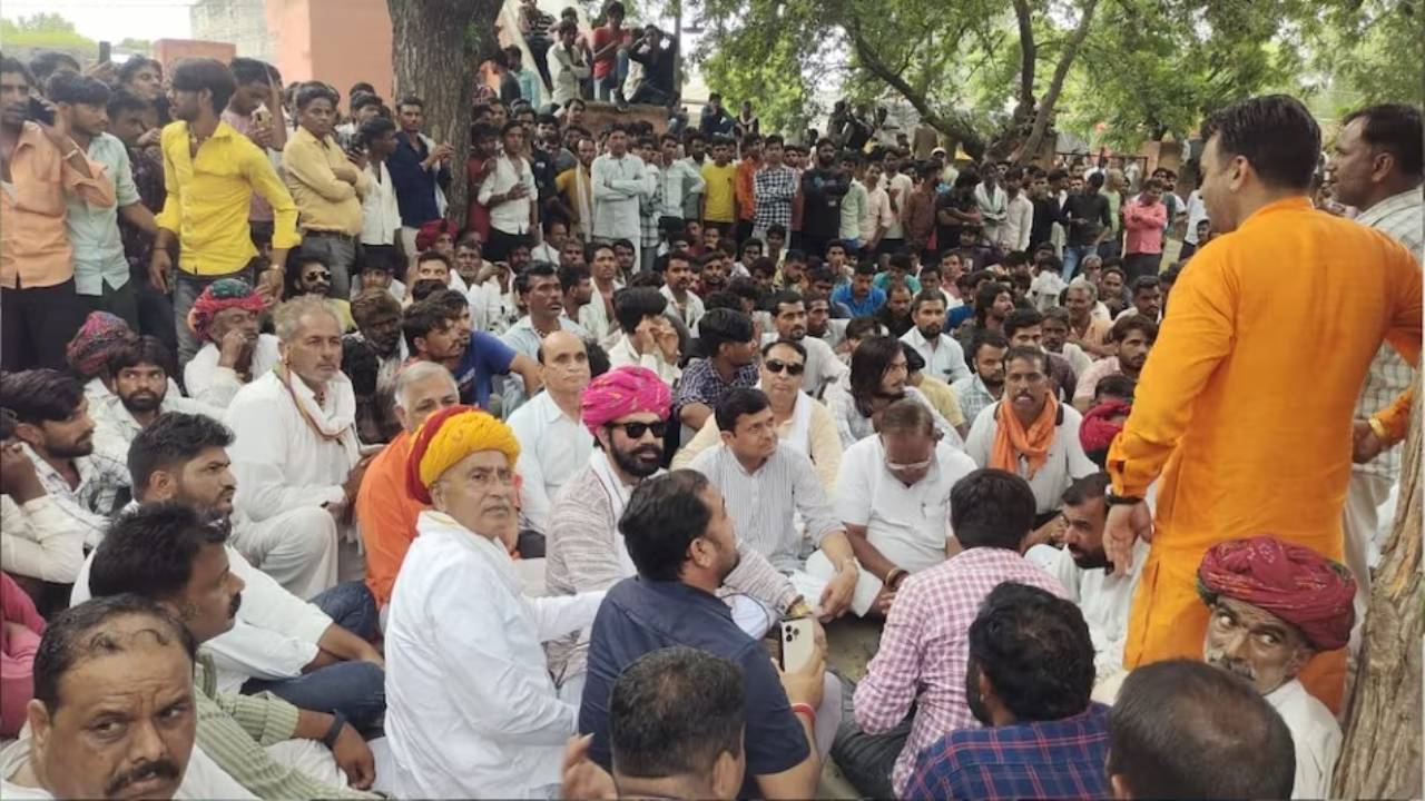 Dharna Of Sarva Samaj in Bhilwara | Sach Bedhadak