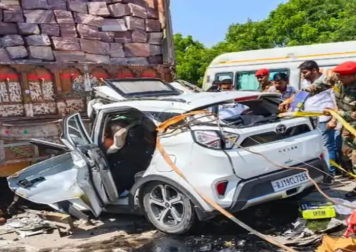 Businessman and manager Killed In Car Accident In Jodhpur | Sach Bedhadak