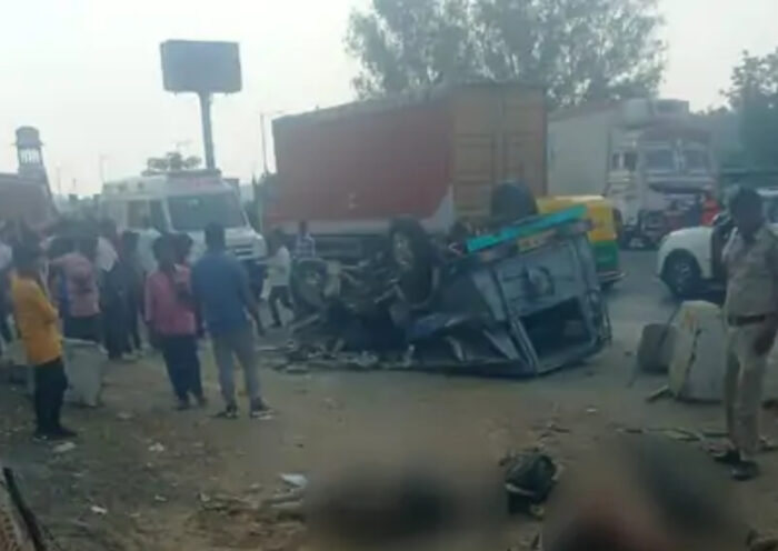 Truck Cruiser Collision in Dungarpur | Sach Bedhadak