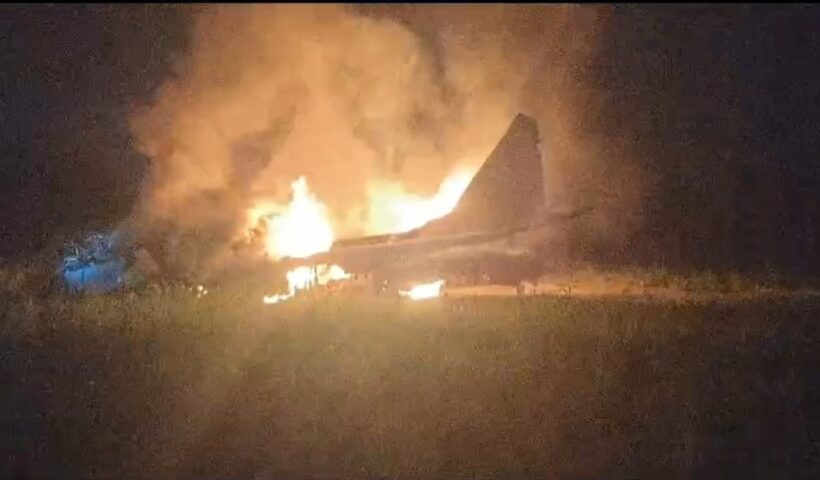 plane crash in Barmer